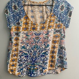 Lucky Brand Scoop Neck Shirt